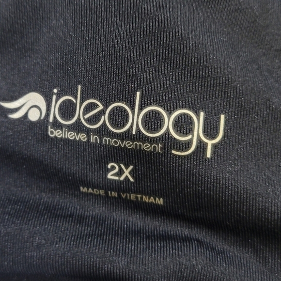 NWT 🔖Ideology Blue Black Snakeskin Leggings Size 2X - Picture 8 of 15